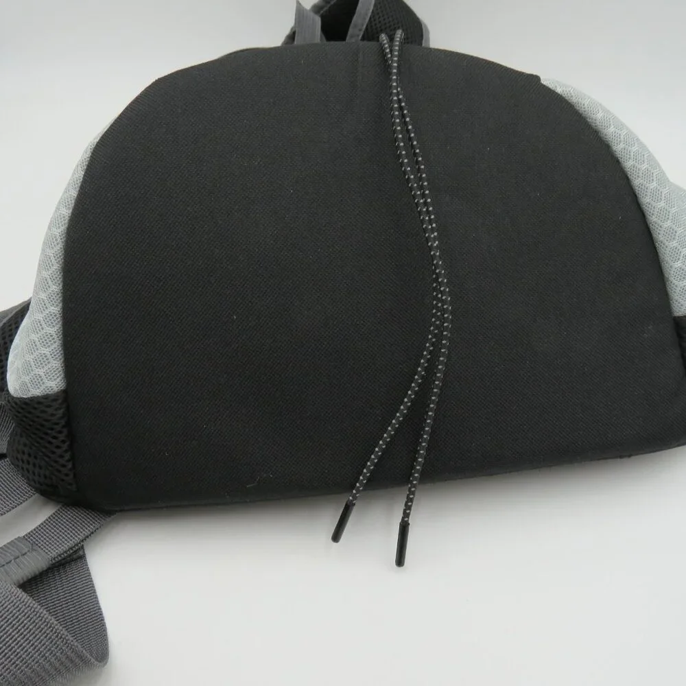 Pawaboo Pet Carrier Backpack Front Facing Dog Cat Size‎ Small Gray Mesh Travel